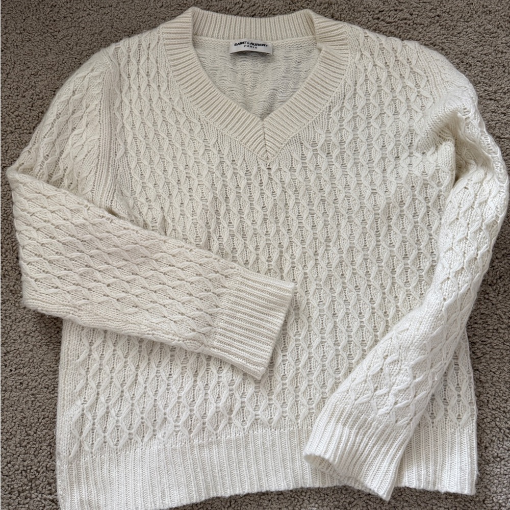 Cream Knit Sweater